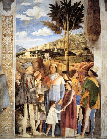 Andrea Mantegna The Meeting Germany oil painting art
